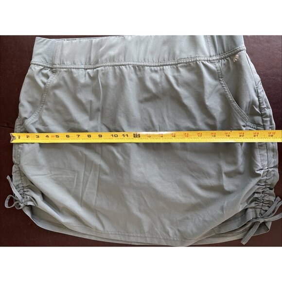 Marika Womens Green Skort With Side Pockets & Adjustable Drawstrings XL - Picture 9 of 9